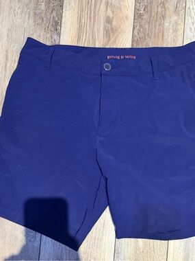 RHONE Men's Deep Blue Performance Shorts